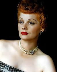 Lucy and the beard she can't get off her face from the episode The  Mustache.