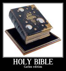 Over 400 blockbuster editorial memes you can use to demonstrate the shocking truth about modern bible versions: Holy Bible Carlos Know Your Meme