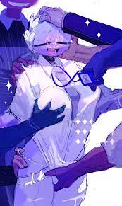 1girls breasts clothed clothing countryhumans countryhumans girl  faceless male female grabbing breasts groping groping from behind multiple  boys oceanic pallete tie united nations (countryhumans) 