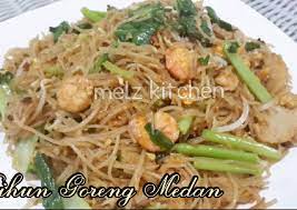 Resep Bihun Goreng Medan Oleh Melz Kitchen Recipe Tumis Udang Telur Orak Arik