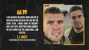T.J. & Derek Watt are getting better...