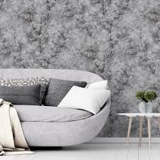 Beds by room & board are dressed with frette linens, the light fixture is by david weeks studio and the stool is by the haas brothers. As Creation Chinoiserie Glitter Tree Wallpaper Grey Black White Wallpaper From I Love Wallpaper Uk