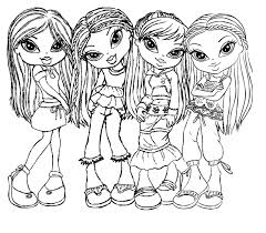 These alphabet coloring sheets will help little ones identify uppercase and lowercase versions of each letter. 91 Bratz Ideas Coloring Pages Coloring Books Coloring Pages For Kids