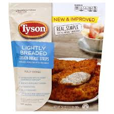 Check spelling or type a new query. Tyson 194 174 Lightly Breaded Chicken Breast Strips 24 Oz Bag Walmart Com Walmart Com