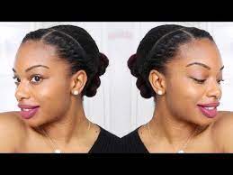 Youtube Relaxed Hair Transitioning Hairstyles Natural Hair Transitioning