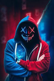 4k Wallpaper Neon Hacker Mask Trending > joker red 4k iphone 12 wallpaper. 4k wallpaper neon hacker mask