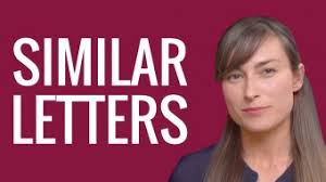 Similar Letters