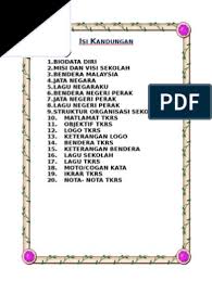 Selangor, kuala lumpur, johor dan pulau pinang. Isi Kandungan Buku Tkrs