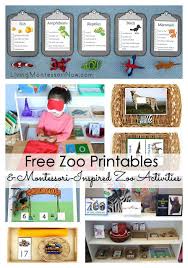 Monkind, beau loves, indikidual, nadadelazos, wee gallery, grimms wooden toys, design letters and plan toys. Montessori Inspired Zoo Activities Using Free Printables Prekandksharing