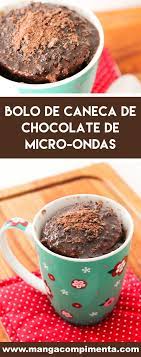 bolo de caneca de chocolate de micro ondas manga com pimenta receita canecas de chocolate bolo caneca microondas bolo de caneca