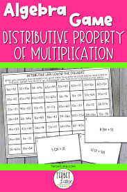 Distributive Property Of Multiplication Algebra Game In 2020 Algebra Algebra Games Free Math Worksheets