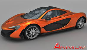 Mclaren P1 3d Model Mclaren P1 Mclaren Model