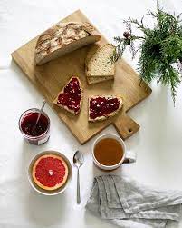 Good Morning Thursday A Simple Breakfast Before A Busy Day Toasted Homemade Sourdough And Jam Have A Wonderful Day Everyone Breakfast Brunch In 2019
