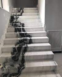 Panda White Marble Stairs Do You Want Such Nice Marble Stairs In Your Home As Well Pandawhitemarble Marble Staircase Staircase Design Modern Staircase