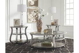 24w x 24d x 25h. Coralayne End Table Ashley Furniture Homestore In 2021 Living Room Table Sets Silver Coffee Table Living Room Coffee Table