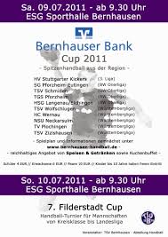 Bernhauser bank eg, , 70794 filderstadt, öffnungszeiten, filialen, bankleitzahl, blz, bic und pan 09 10 07 2011 Bernhauser Bank Und Filderstadt Cup