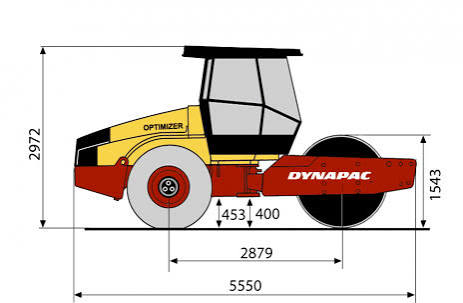 Dynapac CA302DCO Smooth Drum Roller