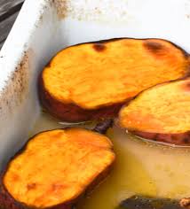 To prepare the sweet potatoes skin for your dog, you need to clean them properly and then cook them properly until they become soft and edible. Steamed Roasted Sweet Potatoes With Butter And Honey Hadias Lebanese Cuisine