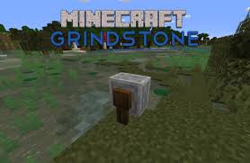 A grindstone is an unique utility block that provides an alternative method for players to repair items. Minecraft Grindstone Crafting And Use Minecraft Guides