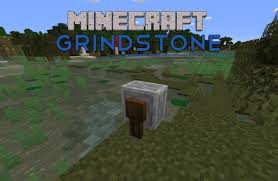 From mycraftmod.com a grindstone is a unique utility block that provides an alternative method for players to repair items. Minecraft Grindstone Crafting And Use Minecraft Guides