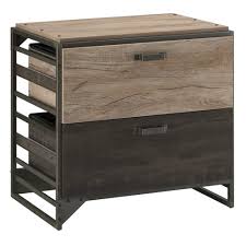 Learn how i added a simple picture frame and paint to make this metal cabinet look new. Refinery 2 Drawers File Cabinet Rustic Gray Bush Furniture Target