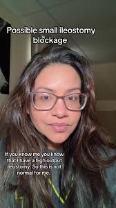 Possible small ileostomy blockage. Something has been off since Sunday...