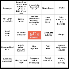 Time converter is the most straight forward way to convert time from one timezone to another. Bingo How The New York Times Gets Los Angeles Hilariously Wrong Curbed La
