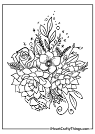 Get hold of these colouring sheets that are full of pretty pictures and offer them to your kid. New Beautiful Flower Coloring Pages 100 Unique 2021