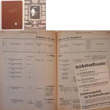 Seitdem ist die bank die bundesweit einzigste bank für beamte. Deutscher Beamten Kalender 1940 Bearbeitet Von Hauptschriftleiter Dr Karl Vogt Fachschaft Beamte Der Offentlichen Banken Bearbeitet Von Hauptschriftleiter Dr Hermann Willke Dieses Buch Wird Von Uns Nur Zur Staatsburgerlichen Aufklarung Und Zur