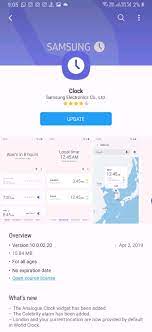 Samsung clock gets bedtime mode with digital wellbeing integration (apk download) version: New Update Available For The Samsung Clock App Samsung Members