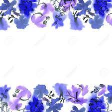 Cornice con pizzo collezione ostuni in resina. Immagini Stock Cornice Floreale Del Fiore Dell Acquerello Sfondo Con Fiori Blu Acquerello Invito Biglietto D Auguri Image 69535919