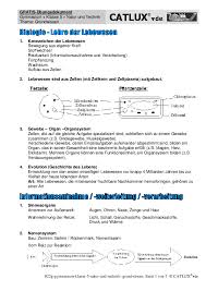 Schulaufgaben Natur Und Technik Klasse 5 Gymnasium Catlux
