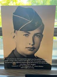 Staff Sergeant Bob Slaughter was one of many Virginians to storm the  beaches of Normandy