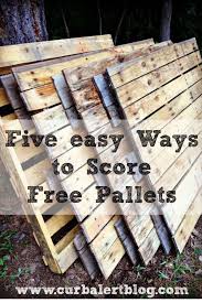 Where To Get Free Pallets My Top 5 Favorite Places Pallet Diy Free Pallets Diy Pallet Projects