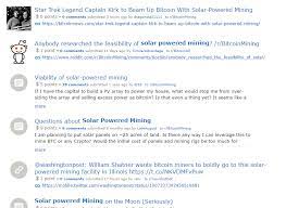How do i get into mining? Reddit Solar Powered Btc Mining Lightinus