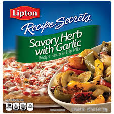 Thoroughly mix the beef, 1/2 cup tomato soup, onion soup mix, bread crumbs and egg in a large bowl. Lipton Recipe Secrets Savory Herb With Garlic Recipe Soup Dip Mix 2ct Hy Vee Aisles Online Grocery Shopping