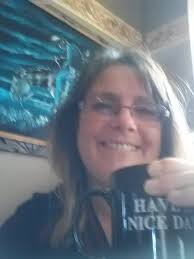 Morning coffee interrupted by a playful pet