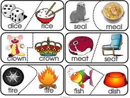 Maybe you would like to learn more about one of these? Rhymes 2 Puzzle Match 30 Matches 3 Letter Families Preschool Art Activities Kindergarten Reading Activities Rhyming Words Activities
