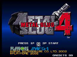 Metal Slug 4 Neogeo Online Games Nintendo Oyun Retro