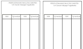 We did not find results for: Contoh Dokumen Kartu Punggung Buku Untuk Perlengkapan Berkas Perpustakaan Sekolah Perangkat Akreditasi Sekolah