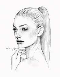 Digital Illustration Reference Photo Marc Hayden Media Used Wacom Intuos Pro Photoshop Pencil Portrait Art Drawings Portrait Drawing