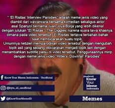 That guy (juan joya borja, el risitas) was 45 years old at that time. Know Your Meme Indonesia Unofficial Source Https Knowyourmeme Com Memes Spanish Laughing Guy El Risitas Interview Parodies Selamat Malam Kali Ini Saya Akan Membahas El Risitas Interview Parodies Adalah Meme Jenis Video Yang Diambil Dari