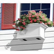 Looks like wood and can be painted to match shutters, trim, or siding. Pin By Lucy On Garden Yard Ideas In 2021 Window Planter Boxes Window Box Planter Boxes