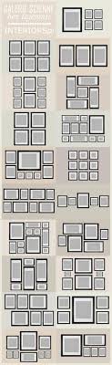 Grouping larger and smaller pieces. 90 Ideas For Hanging Pictures Hanging Pictures Home Diy Decor