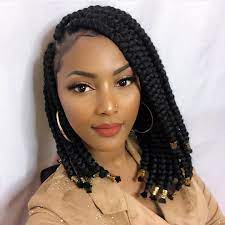 Ericka Mcgriff On Instagram We Respeck Her Hair Putsomerespeckonmyhair To Be Feature Short Box Braids Hairstyles Braids For Black Hair Short Box Braids