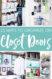 Check out our door organizer selection for the very best in unique or custom, handmade pieces from our home & living shops. 15 Ways To Maximize Storage With Over The Door Organizers Blue I Style