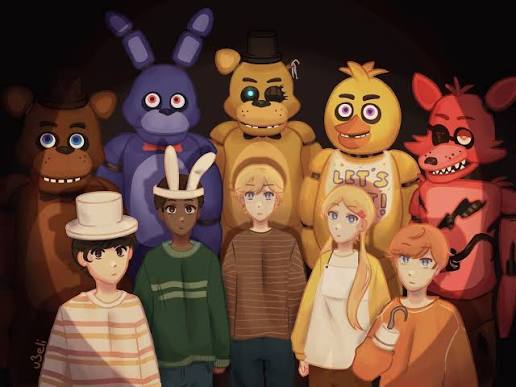 Five nights at Freddy's The first 5 missing children in fnaf.