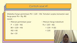 Jual alat tes wpt dan software skoring software skoring tes psikotes. Contoh Soal Surplus Konsumen Studi Indonesia