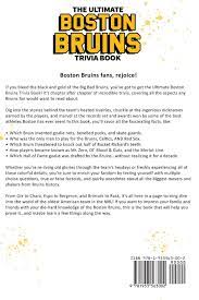 Play boston bruins quizzes on sporcle, the world's largest quiz community. Amazon Com The Ultimate Boston Bruins Trivia Book A Collection Of Amazing Trivia Quizzes And Fun Facts For Die Hard Bruins Fans 9781953563002 Walker Ray Books