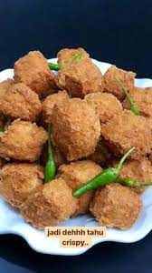 Resep Tahu Crispy Oleh Dapur Ceu Ipi Recipe Resep Tahu Resep Resep Sehat